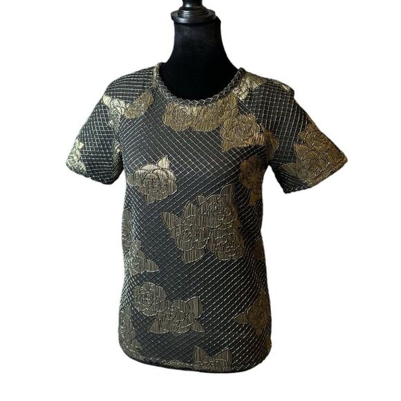 Chanel 17C 2017 Cruise Paris-Cuba Metallic Sweater (34) - Picture 2 of 10